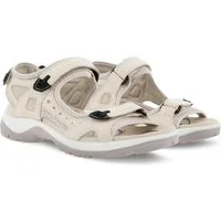 Ecco Yucatan Leder hellgrau Damen Sandale