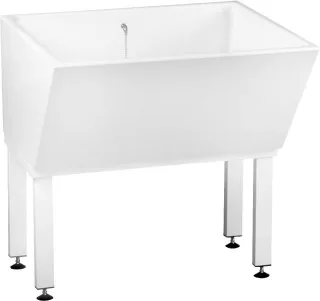 KWC Aquarotter Waschbottich, SIRIUS, MIRANIT, 720x750x650 mm, 4-kant Unterbau, 2000103287 2000103287