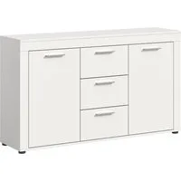 OTTO home Sideboard AOSTA, Breite 125 cm, 2 Türen, 3 Schubkästen, 4 Fachböden (in verschiedenen Farbausführungen, individuell kombinierbar), Kommode, Schrank, Anrichte, Standschrank, Board, Wohnzimmer