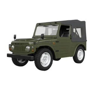 WPL C84-1S 1/10 2.4G 4WD RTR RC Car JIMNY Truck Full-Scale Crawler Speed Switching Counterweights LED Lights Proportiona