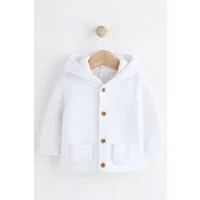 Next Strickjacke Baby Strickjacke mit Kapuze (1-tlg)