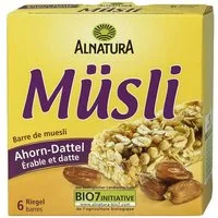 Alnatura Riegel Ahorn-Dattel, 6 Müsliriegel