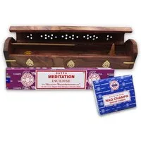Satya Incense Räucherstäbchen-Halter Räucherstäbchen, Halter, Turm, Brett, Satya Räucherkegel, Räucherstäbchen Räucherkegel Satya Stäbchenhalter halter