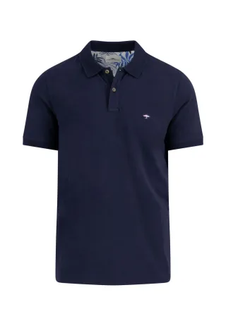 FYNCH-HATTON - Polo, slub navy - Gr. - XXL