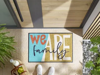 Familygang wash + dry Fußmatte | Größe: 50x75cm