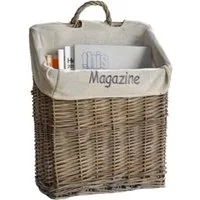 Home-trends24.de Zeitungsständer Zeitungskorb Magazine Deko Korb Zeitung Ständer Aufbewahrungskorb