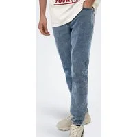 ONLY & SONS Slim-fit-Jeans ONSLOOM SLIM PIM DNM CIFF Baumwollmischung, slim fit