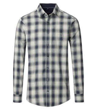 CASAMODA - Freizeithemd grün - Gr. - 3XL