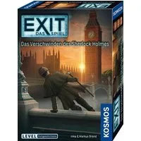 Kosmos Spiel EXIT, Das Spiel: Das Verschwinden des Sherlock Holmes (F), Rätselspiel, Made in Germany