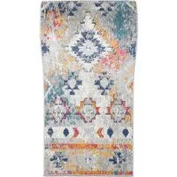 Mazovia Läufer Läufer Flurläufer Boho Teppichläufer 70 cm Breit, 70 x 100 cm, Kurzflor, Meterware, Höhe 9 mm