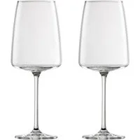 Zwiesel Glas Weinglas Weinglas fruchtig & fein 2er-Set Vivid Senses, Glas