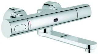 GROHE IR-Waschtisch Eurosmart Thermostat Wandmontage Auslauf 230mm 6V, chrom 36333000