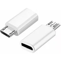 Bolwins I25 USB C auf micro USB Adapter Typ-C Buchse auf Micro B 5pin Stecker USB-Adapter Micro-USB (Micro-B, 5-Pin) zu USB-C (Typ C), 0 cm, USB-C auf Micro-USB Adapter, Laden & Datenübertragung