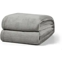 Wohndecke kuschelig warm, 2er Pack 150x200, Leonado Vicenti, Kuscheldecke flauschig weich, Einfarbig,2er Set