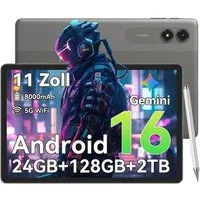 VekfulPC Tab50 11" Android 16 128 GB 8000 mAh Akku 5G WiFi mit Stylus Tablet (11", 128 GB, Android 16, Android 16, Gemini Al Magic, 8000 mAh, 5G WiFi)