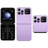 Athlix SERVO A50 PRO Flip Mobiltelefon 2G GSM Rentner Kinder Smartphone Klapphandy (180° Flip-Design, Dual-SIM, große Tasten)