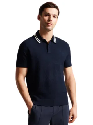 Ted Baker | Herren genähtes Poloshirt - MAHANA