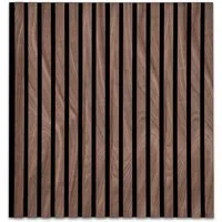 Karat Wandpaneel Akustikpaneele in Holzoptik, Angenehme Raumakustik, 3 Größen, 3 Designs
