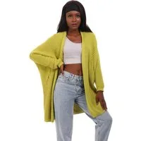 YC Fashion & Style Cardigan Grobstrick-Cardigan im Oversize-Look – One Size (36–52) (1-tlg) in Unifarbe