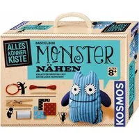 Kosmos Kreativset AllesKönnerKiste Monster nähen, (Set), Made in Germany