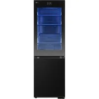 LG Kühl-/Gefrierkombination InstaView® GBG7190CEV, 186 cm hoch, 59,5 cm breit