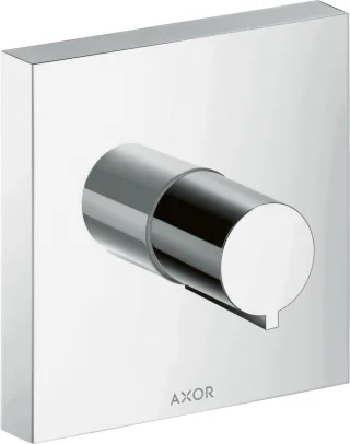 Hansgrohe Absperrventil Unterputz Axor Starck Fertigset eckige Rosette chrom, 10972000 10972000