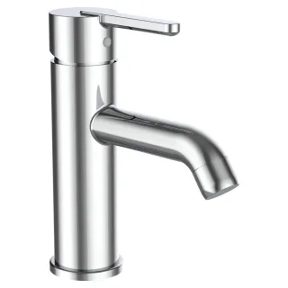 LAUFEN Waschtischarmatur Lua Eco+ Ausladung 118 mm, ohne Ablaufventil, chrom H3110810041101