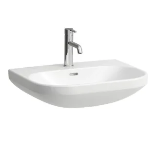 Laufen Lua Waschtisch H8110830001041 60x46cm, weiß, mit Überlauf, mit 1 Hahnloch