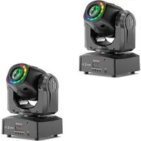 ZonQoonz Discolicht 120W Moving Head Light, BühnenLicht Gobo Strahl Für DJ Party Disco