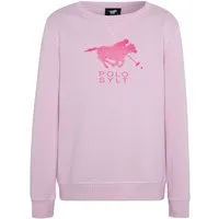 Polo Sylt Sweatshirt mit glitzerndem Labelprint