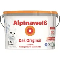 Alpina Wandfarbe Alpinaweiß Das Original Wandfarbe 2 L weiß matt