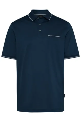 bugatti - Herren Polo 1/2 Arm marine - Gr. - XL