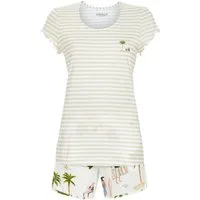 Ringella Shorty Damen Pyjama Schlafanzug kurz (2 tlg) Modisches Design