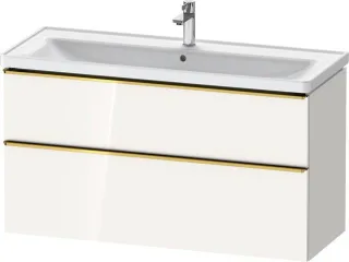 Duravit D-Neo Waschtischunterbau wandhängend Weiß Hochglanz 1184x452x625 mm - DE4391034220000 DE4391034220000