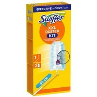 Swiffer Staubwischer XXL-Set, Staubmagnet: 1 Griff + 2 Nachfülltücher