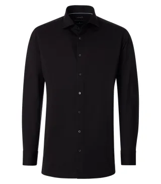 VENTI - Businesshemd schwarz - Gr. - 42