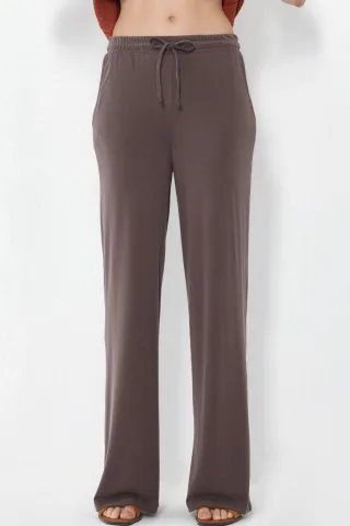 Damen gerade Jersey-Jogginghosen