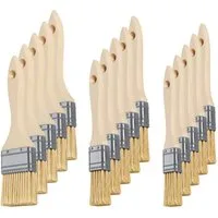 ARLI Flachpinsel Basic Pinsel Set mit 20 mm / 25 mm / 35 mm Breite, (15 St)