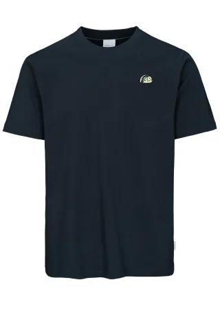 BASEFIELD - Rundhals T-Shirt 1/2 Arm night blue - Gr. - M
