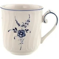 Villeroy & Boch Becher Alt Luxemburg Becher mit Henkel 0,29 l, Premium Porcelain