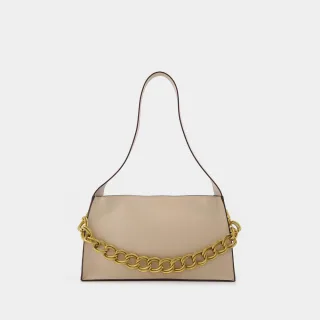 Kesme Tasche aus elfenbeinfarbenem Leder