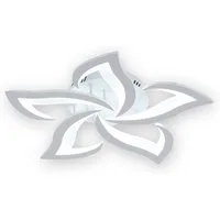 Riserva LED Dekolicht Acryl Deckenleuchte,Schwalbenschwanzform,5 Leuchtenköpfe,60W,6000K, LED wechselbar, Energiesparend und umweltfreundlich, einfach zu installieren