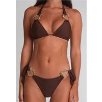 Moda Minx Bikini-Hose Hoop Tie (1-St., Panty) mit tollen Schmuckelementen