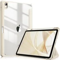 Fintie Tablet-Hülle für iPad Air 11'' M4/M3/M2(2026/2025/2024), iPad Air 5/4 Gen 2022/2020 10.9 Zoll, mit Stifthalter, Hülle mit transparenter Hartschale auf der Rückseite
