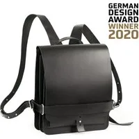 Jahn-Tasche Cityrucksack Kleiner Lederrucksack / Cityrucksack Gr. S, Schwarz, Jahn-Tasche 667