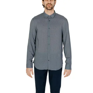Geometrisches Druck Langarmshirt