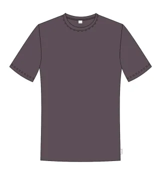 BASEFIELD - NOS Rundhals T-Shirt 1/2 aubergine - Gr. - XXL