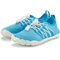 Venice Beach Badelatsche, Badeschuhe, Badeschlappe, Barfußschuh, leichter Slipper Aquaschuh Wasserschuh mit elastischen Bändern, schnelltrocknend VEGAN