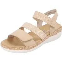 Remonte Keilsandalette Riemchensandale, Bequemschuh, Sommerschuh mit Soft-Fußbett