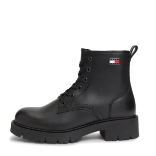 Tommy Hilfiger - Schnürstiefelette schwarz - Gr. - 36